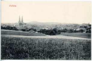 Oschatz. Blick auf Oschatz