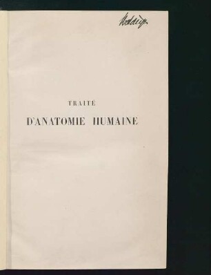 1: Embryologie / A. Prenant. Ostéologie / P. Poirier. Développement et structure des os / A. Nicolas. Arthrologie / P. Poirier. Développement et histologie / A. Nicolas