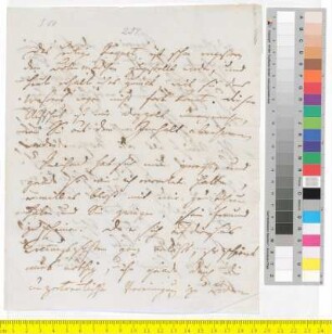 Brief von Schiller, Friedrich an Goethe, Johann Wolfgang von