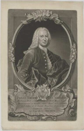 Bildnis des Pavlvs Theophilvs Werlhof
