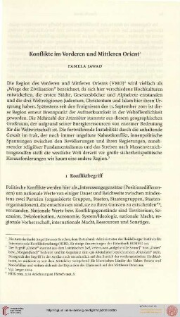 Pamela Jawady: Konflikte im Vorderen und Mittleren Orient