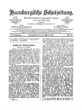 Hochflut der Schiller-Literatur