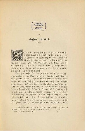 Gesammelte Schriften, 3,1. Dramaturgische Blätter, 1. Abtheilung: Essays über musikalische Bühnenwerke und Bühnenfragen, Komponisten und Darsteller