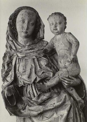 Maria mit dem Kind auf der Mondsichel, aus der Götzenkammer der Marienkirche