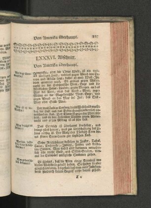 [Amerika. LXXXVI. - XCIV. Abschnitt.]