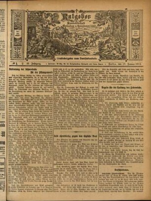 25.1915: Ratgeber für Landwirtschaft, Gartenbau und Hauswesen
