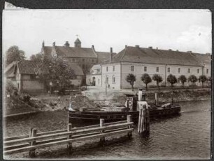 Tapiau (Gwardeisk/Russland). Gwardeisk, Russland. An der Deime