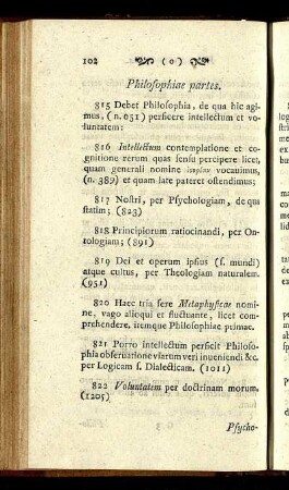 Philosophiae partes. - Iudicium.