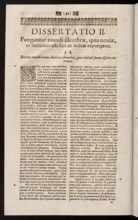 42-55, Dissertatio II.