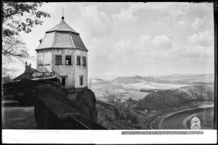 Festung Königstein, Friedrichsburg und die Bärensteine