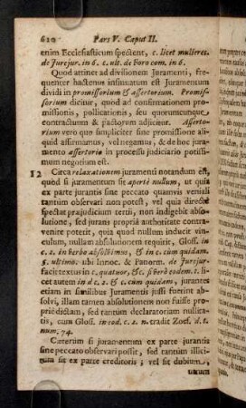 620-625, Circa relaxationem juramenti notandum est, quod si ...