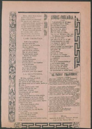 "El padre Francisco" : (Canción jocosa.)