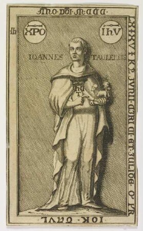 Bildnis des Ioannes Taulerus