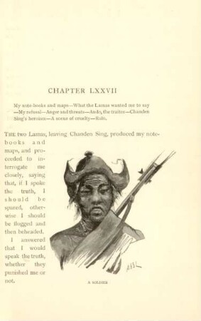 Chapter LXXVII. My note-books and maps ...