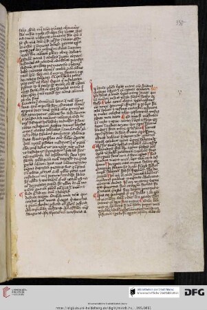 Bruchstück eines theologischen Textes
