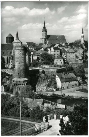 Bautzen. Blick auf Bautzen