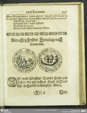 Am achtzehenden Sonntage nach Trinitatis