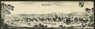 Historische Stadtansicht nach Merian