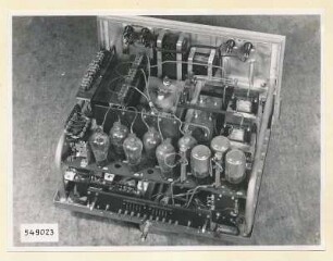 UKW-Tonsender, Netzteil II, Foto 1954