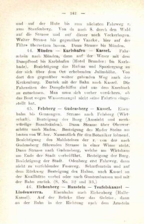 45. Felsberg - Gudensberg - Kassel.