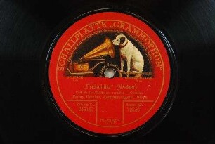 "Freischütz" : Und ob die Wolke sie verhülle; Cavatine / (Weber)
