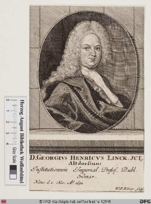 Bildnis Georg Heinrich Linck