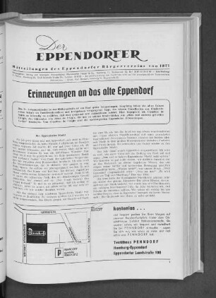 Erinnerungen an das alte Eppendorf