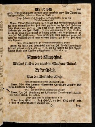 107-120, Neundtes Hauptstuck
