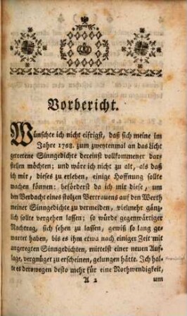 Nachtrag zu den Sinngedichten