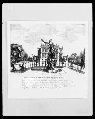 Villa Medici in Rom - Brunnen