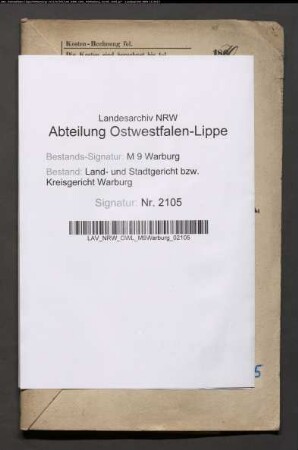 Erblasser: Conze, Catharina:
