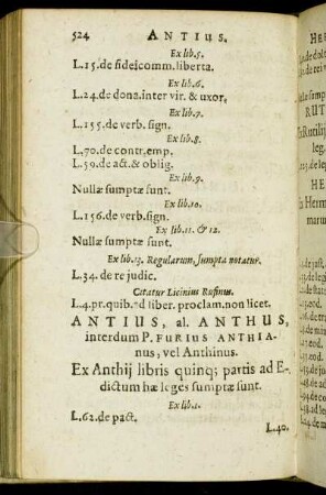 Antius, al Anthus, interdum P. Durius Anthianus, vel Anthinus.