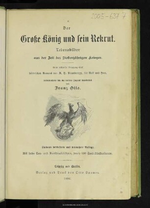 Der Große König und sein Rekrut : Lebensbilder aus der Zeit des Siebenjährigen Krieges