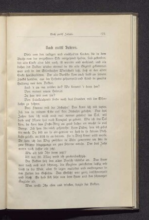 Nach zwölf Jahren