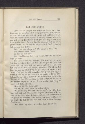 Nach zwölf Jahren