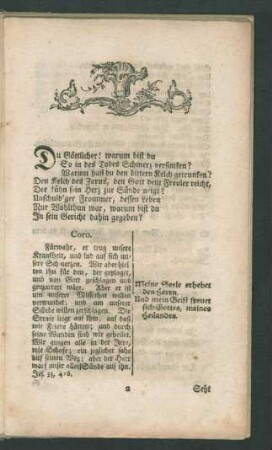 Das Leiden und Sterben unsers Heilandes Jesu Christi