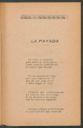 La payada