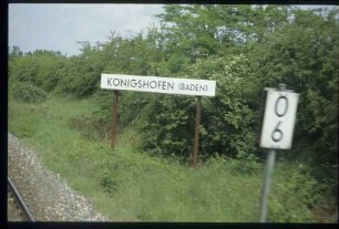 Strecke in km 0+600