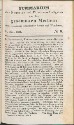14. März 1837. No 6.