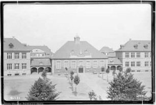 Rössen, Kolonie, Schule, Außenansicht