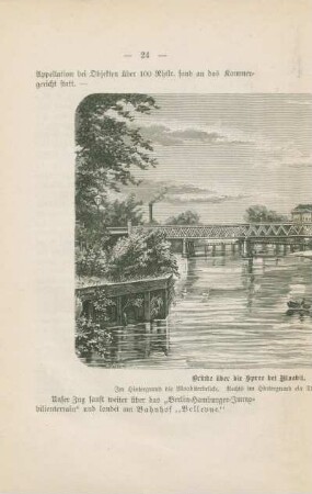 Brücke über die Spree bei Moabit
