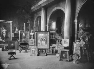 Künstleratelier Friedrich Georg Papperitz (1846-1918), Genremaler