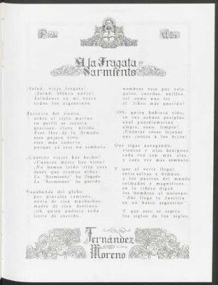 A la Fragata Sarmiento