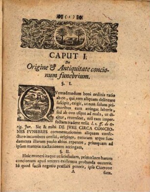 Dissertatio Jvridica De Eo Qvod Jvstvm Est Circa Conciones Fvnebres : = Von Leichen-Predigten