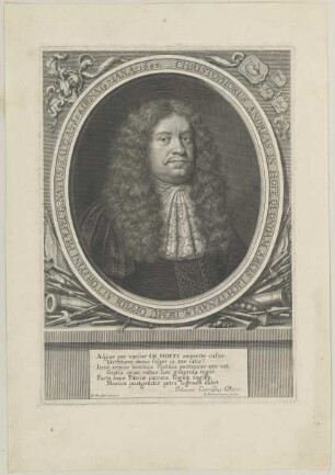 Bildnis des Christophorus Andreas In Hofe