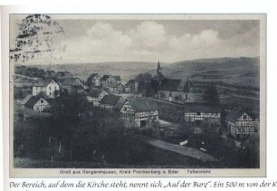 Frankenberg, Gesamtanlage Dorfkern