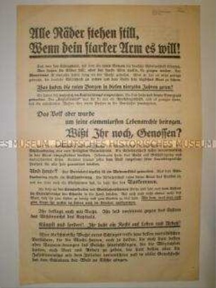 Sonderdruck der NSDAP zur Reichstagswahl am 31. Juli 1932