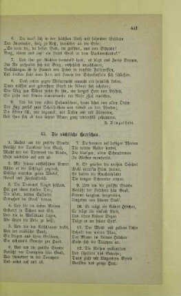 45. Die nächtliche Heerschau
