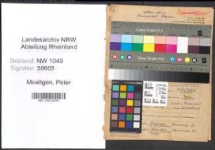 Entnazifizierung Peter Moeltgen , geb. 27.03.1900 (Lehrer)