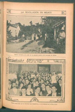 La revolución en Méjico - [Fotografía]